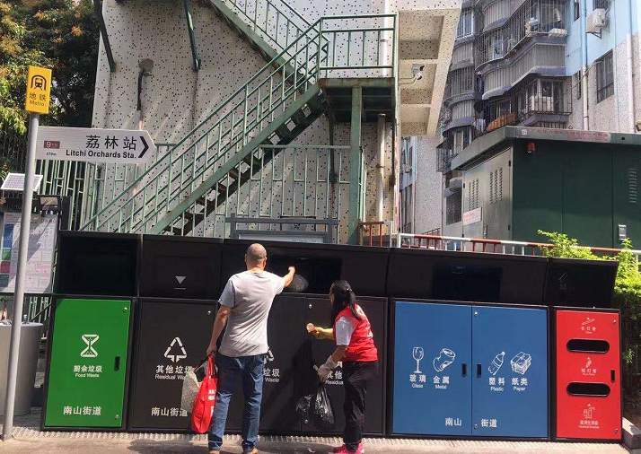 南山街道办事处垃圾分类城中村及...