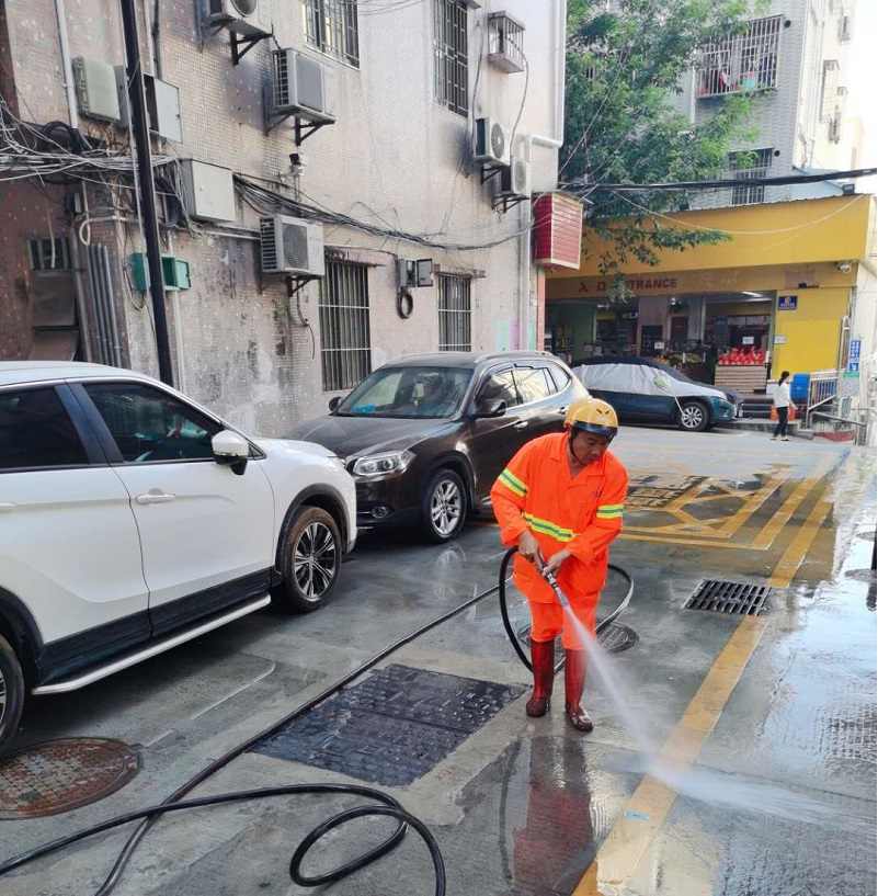 坂田项目道路清洁(图3)