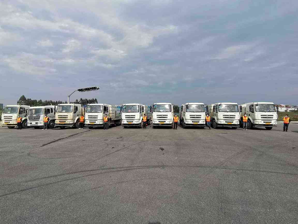 广西来宾项目道路清洁