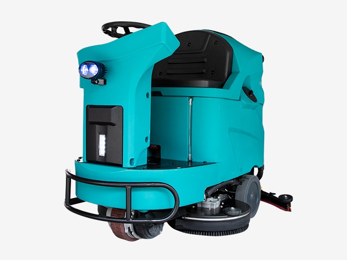 驾驶式洗地机日常使用的保养方法是什么？(图1)