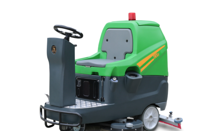 驾驶式洗地机优势解析：高效清洁与多场景应用(图1)